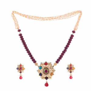 Navratan Royal Ruby Set