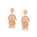 Triple Gheru Jhumka