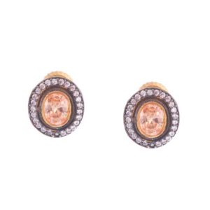 Victorian Champagne Small Studs